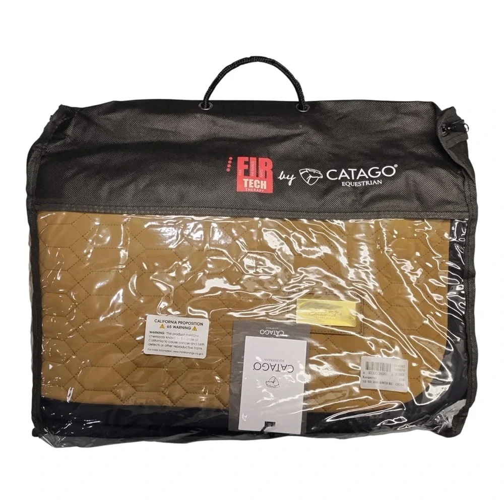 Catago FIR-Tech‎ Grand Quilted Quarter Rug Cob Sheet Brown Black Outdoor